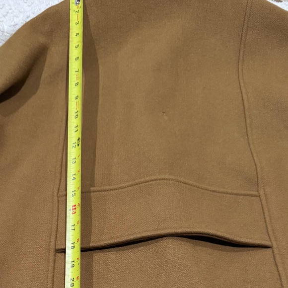 Madewell Classic Wool Blend Double-Breasted Coat - Size 10 - Picture 14 of 14